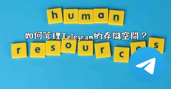 如何管理Telegram的存儲空間？