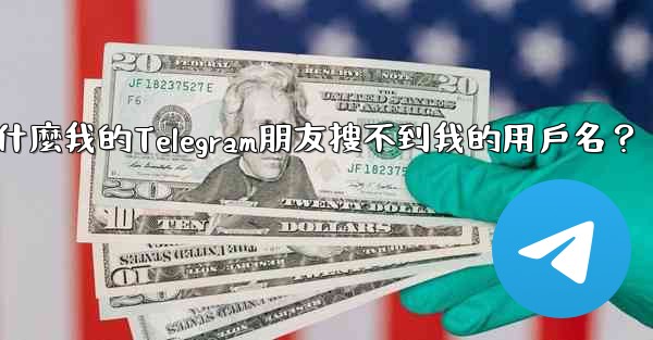 為什麼我的Telegram朋友搜不到我的用戶名？
