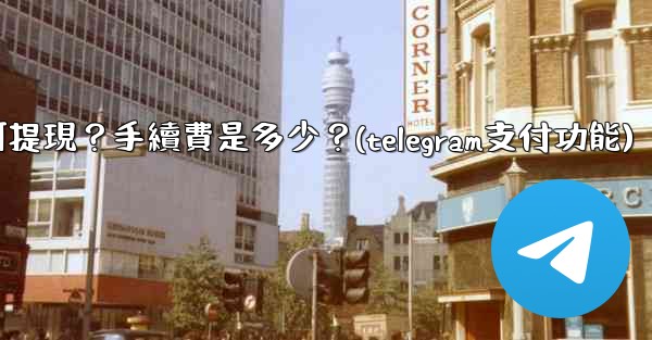Telegram付費訂閱的收入如何提現？手續費是多少？(telegram支付功能)