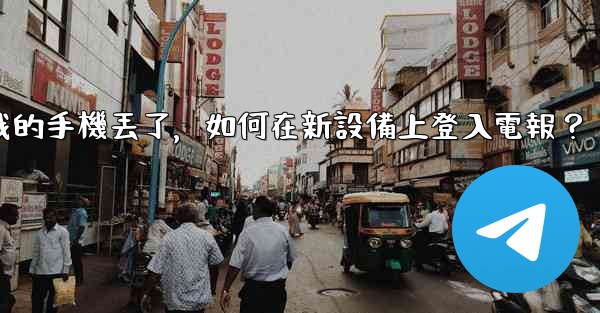 <b>我的手機丟了，如何在新設備上登入電報？</b>