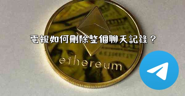 電報如何刪除整個聊天記錄？