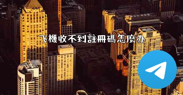 飞機收不到註冊碼怎麼办