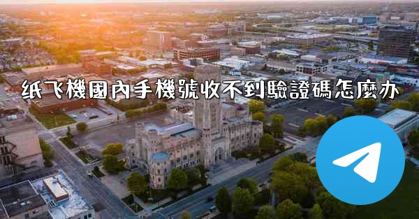 纸飞機國內手機號收不到驗證碼怎麼办