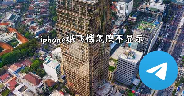 iphone纸飞機怎麼不显示