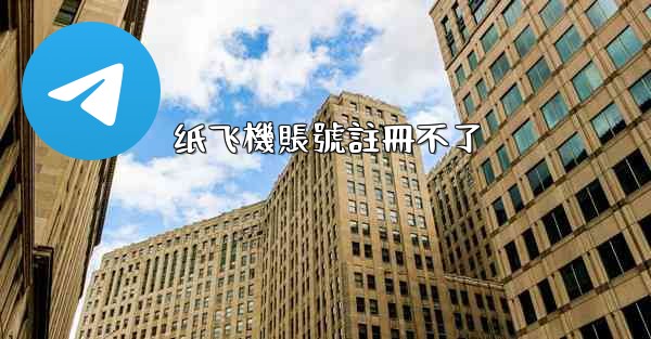 纸飞機賬號註冊不了