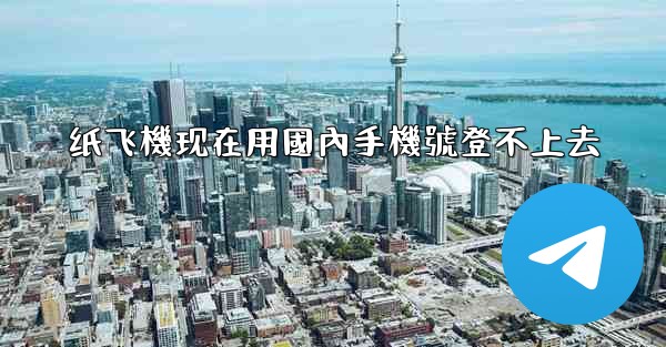 纸飞機现在用國內手機號登不上去