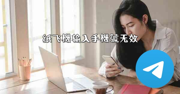 纸飞機输入手機號无效