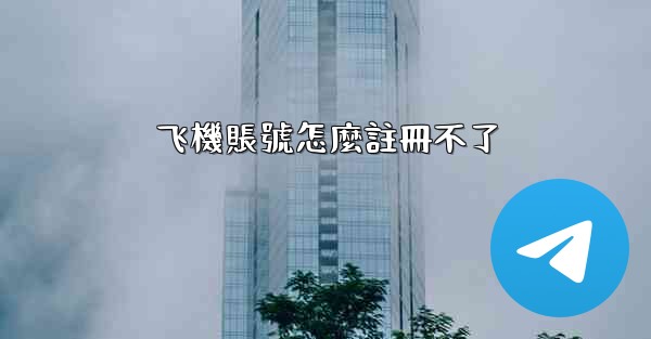 飞機賬號怎麼註冊不了