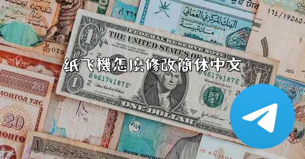 纸飞機怎麼修改簡体中文