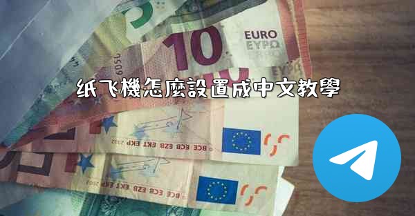 纸飞機怎麼設置成中文教學