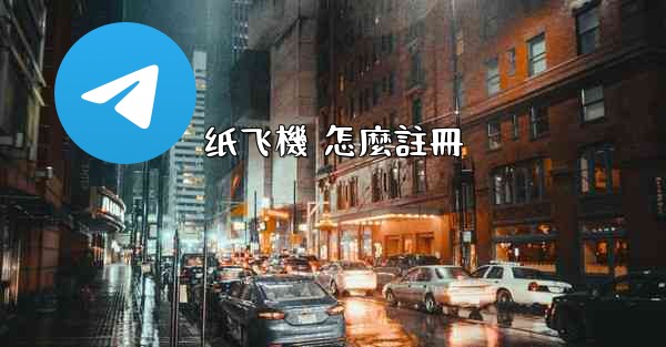 纸飞機 怎麼註冊