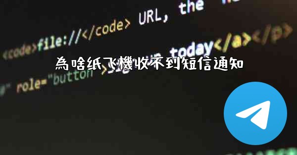 為啥纸飞機收不到短信通知