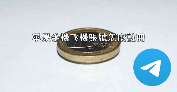 苹果手機飞機賬號怎麼註冊