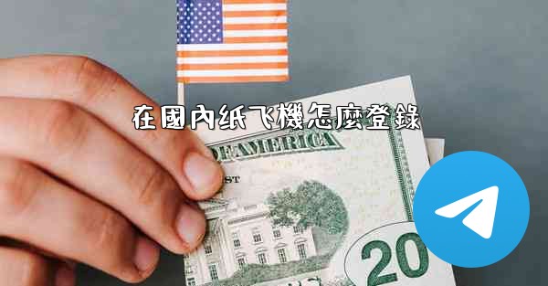 在國內纸飞機怎麼登錄