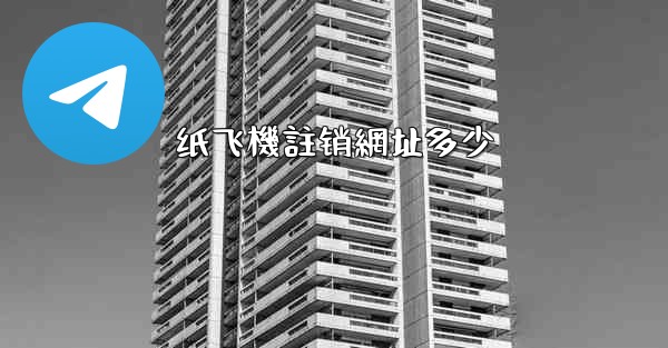 纸飞機註销網址多少
