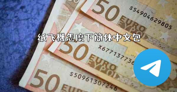 纸飞機怎麼下簡体中文包