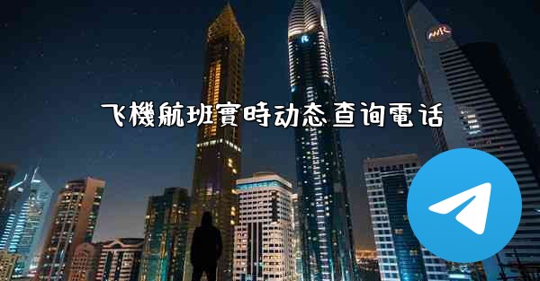 飞機航班實時动态查询電话