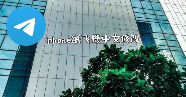 iphone纸飞機中文修改