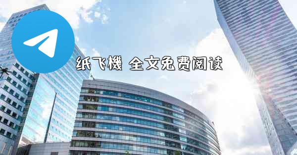 纸飞機 全文免费阅读