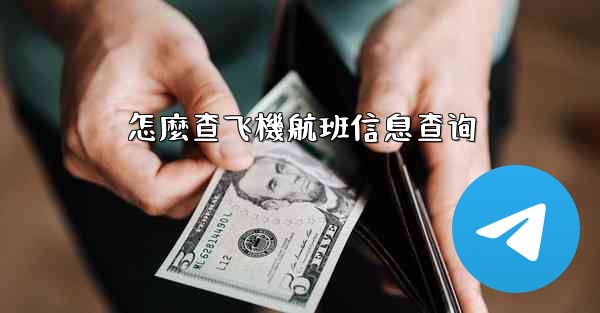 怎麼查飞機航班信息查询