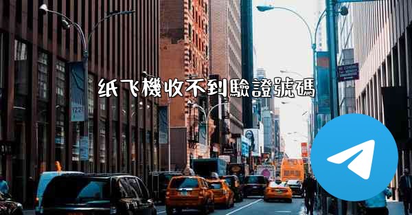 纸飞機收不到驗證號碼