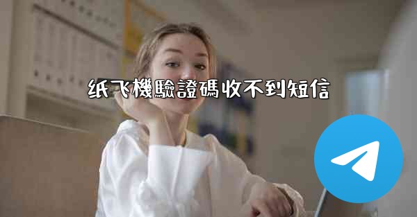 纸飞機驗證碼收不到短信