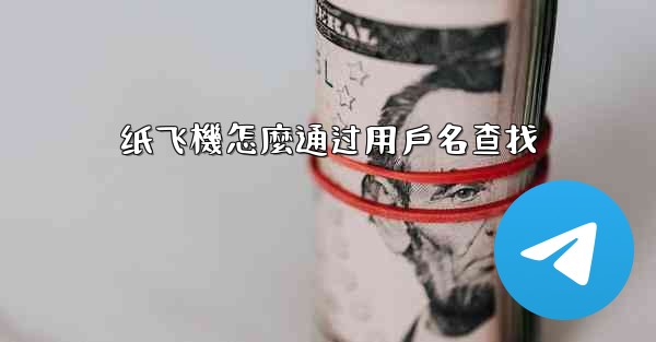 纸飞機怎麼通过用戶名查找