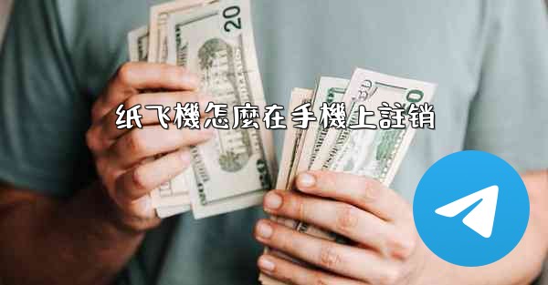 纸飞機怎麼在手機上註销