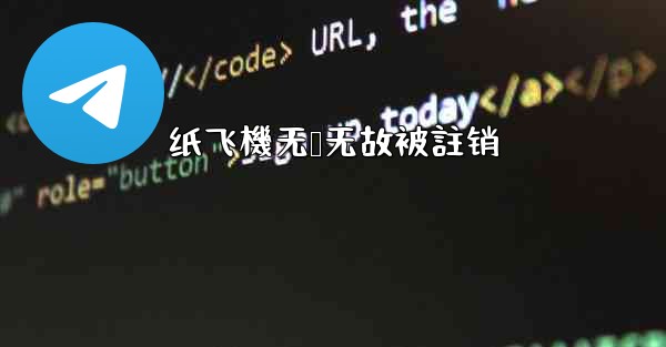 纸飞機无缘无故被註销