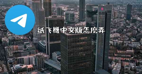 纸飞機中文版怎麼弄