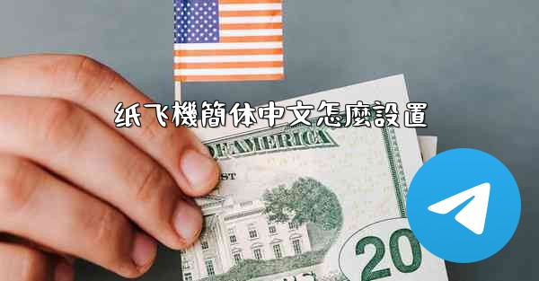 纸飞機簡体中文怎麼設置