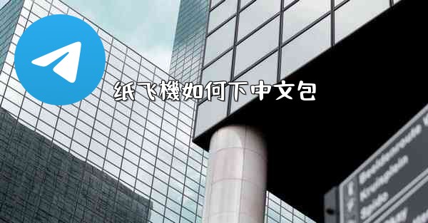 纸飞機如何下中文包