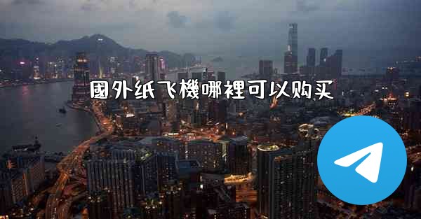國外纸飞機哪裡可以购买