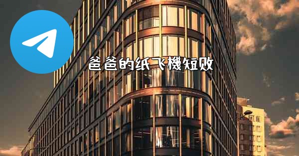 爸爸的纸飞機短剧