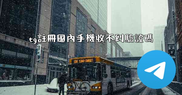 tg註冊國內手機收不到驗證碼