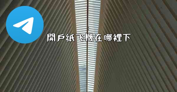 開戶纸飞機在哪裡下