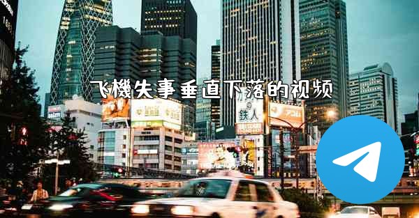 飞機失事垂直下落的视频