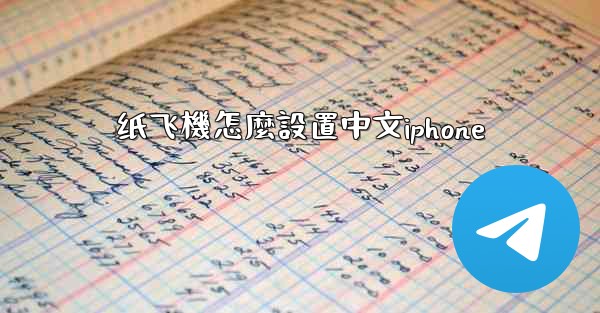 纸飞機怎麼設置中文iphone