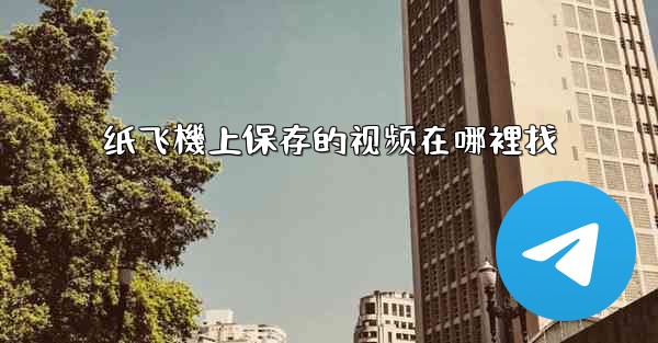 <b>纸飞機上保存的视频在哪裡找</b>