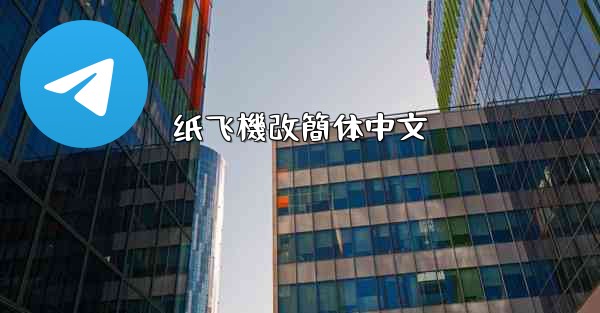 纸飞機改簡体中文