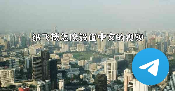 纸飞機怎麼設置中文的视频