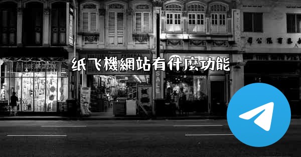 纸飞機網站有什麼功能