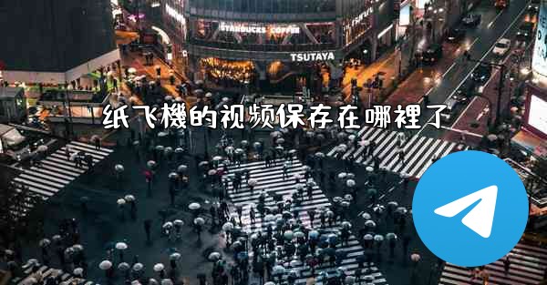 纸飞機的视频保存在哪裡了