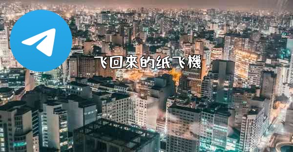 飞回來的纸飞機