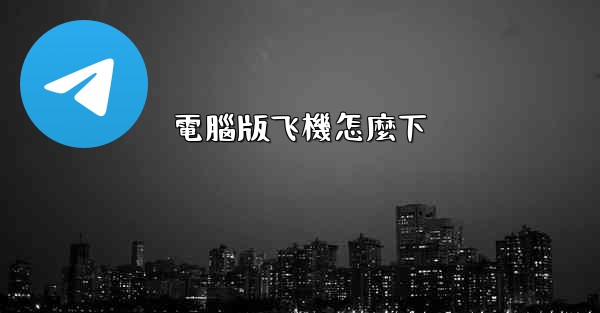 電腦版飞機怎麼下