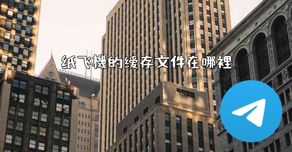 纸飞機的缓存文件在哪裡