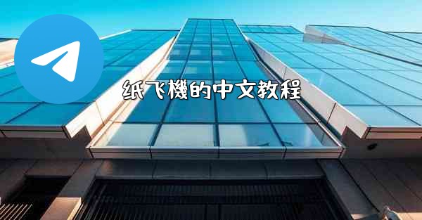 <b>纸飞機的中文教程</b>