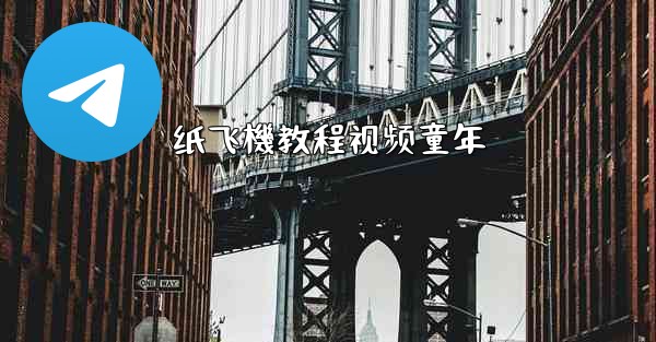 纸飞機教程视频童年