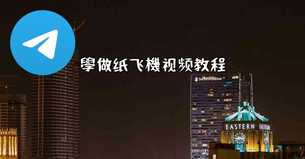 學做纸飞機视频教程