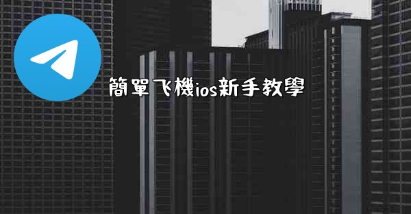 簡單飞機ios新手教學